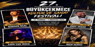27. Uluslararası İstanbul Büyükçekmece Kültür ve Sanat Festivali Başlıyor: Ünlü Sanatçılar Büyükçekmece'de Sahne Alacak