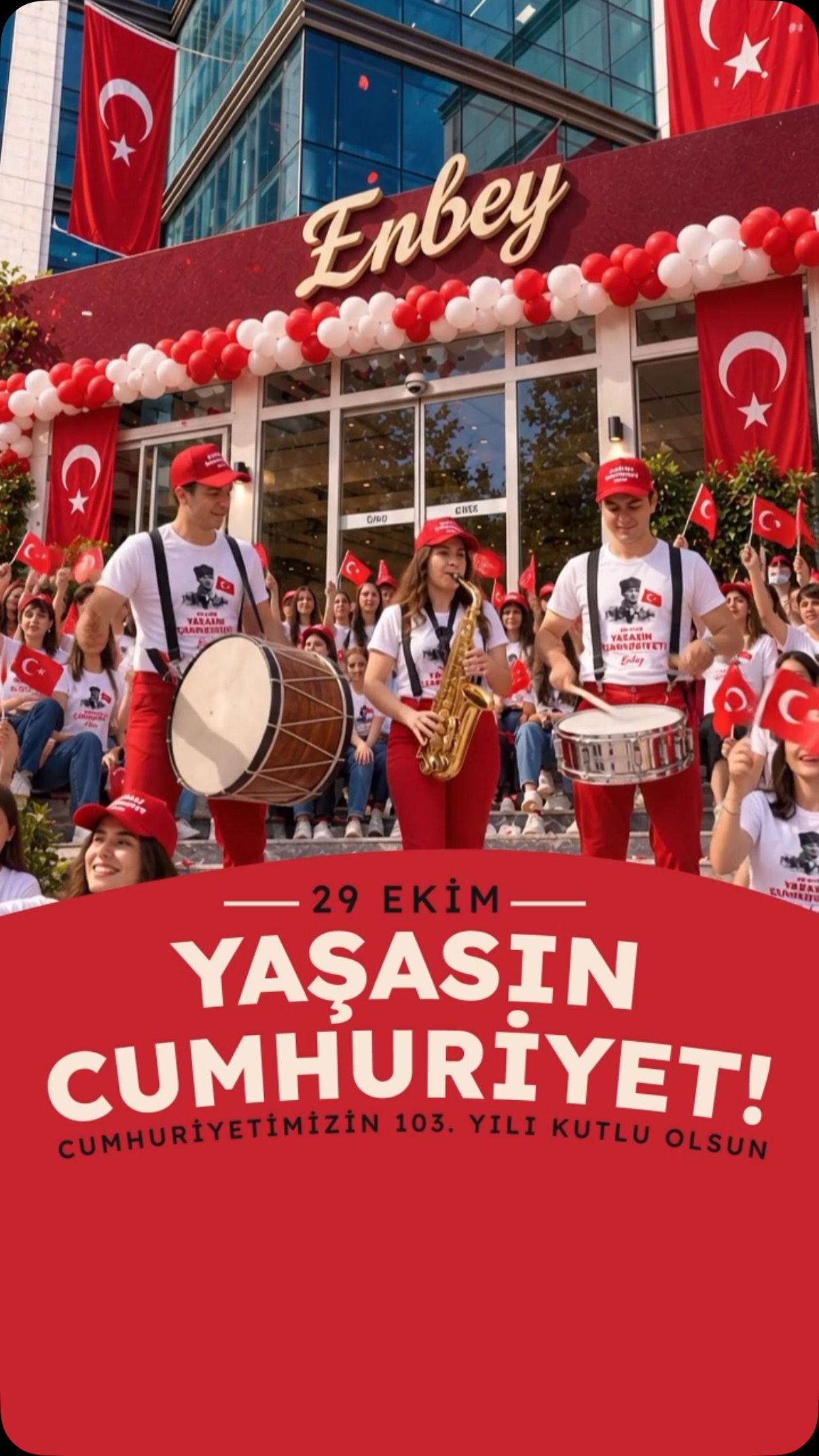 Cumhuriyetimizin 103. yılı kutlu olsun. 2007’den bugüne, taviz vermediğimiz kalitemizle bu
